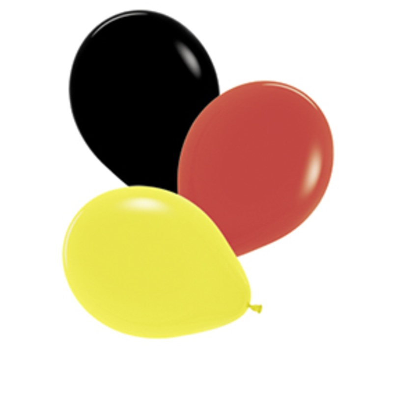 12 mixed Germany balloons