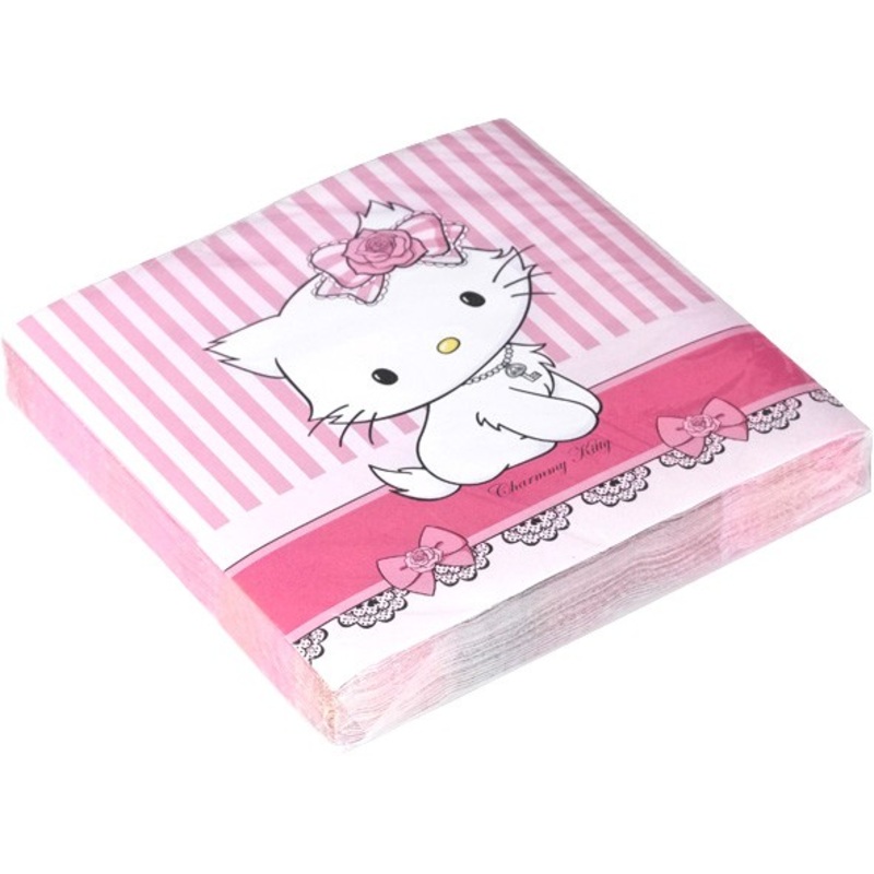 20 Charmmy Kitty napkins