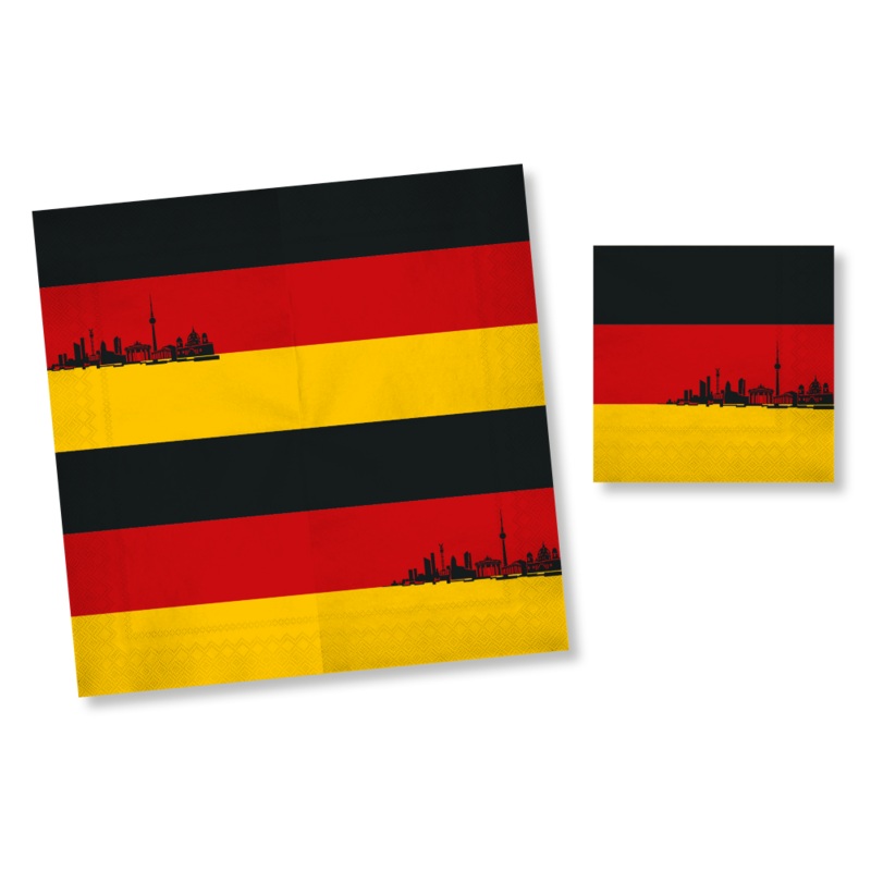 20 Germany napkins Berlin 33cm