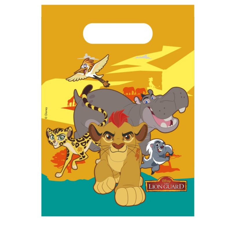 6 The Lion Guard Safari Life Gift Bags