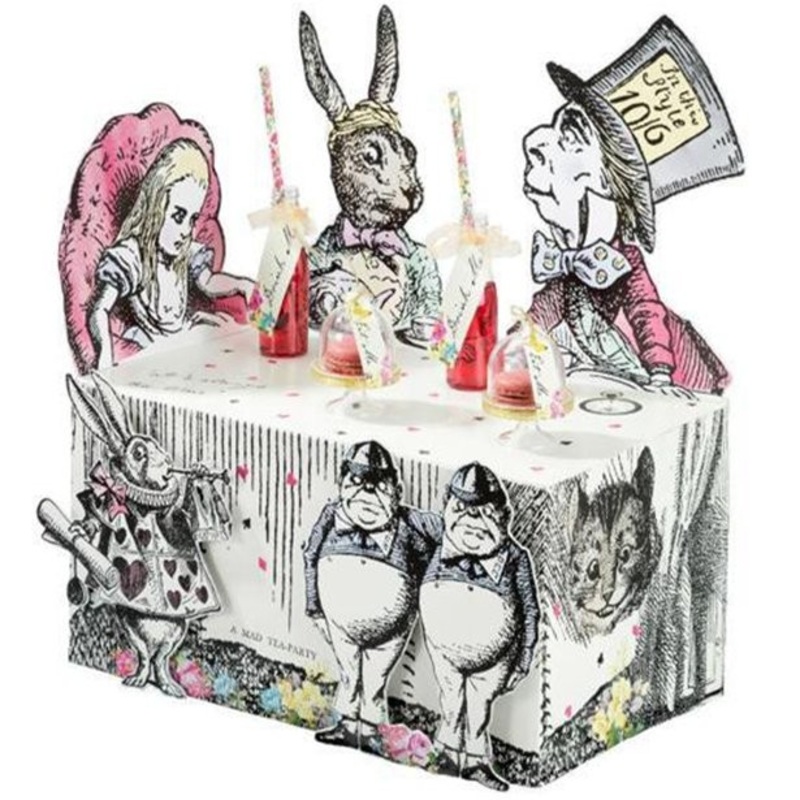 Alice in Wonderland tea party table decoration 45 x 37cm