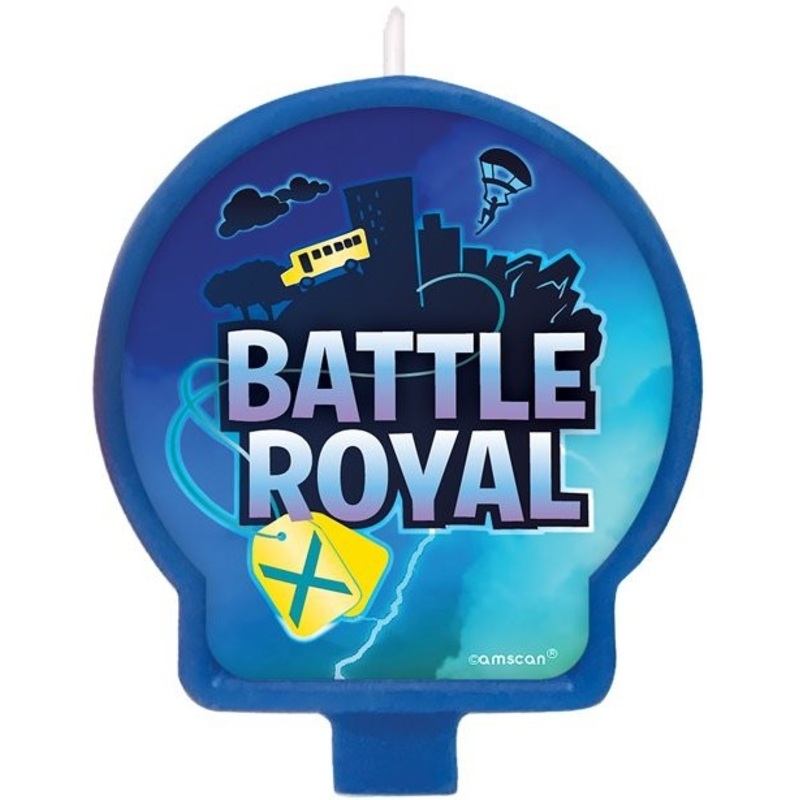 Battle Royal Birthday cake candle 7cm