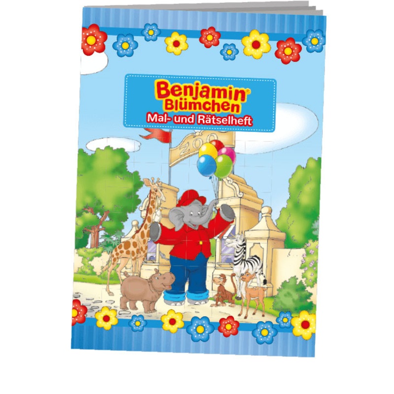 Benjamin Blmchen painting and puzzle book