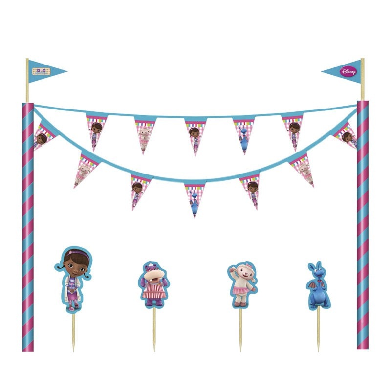 Doc McStuffins Animal Love Cake Decoration Banner