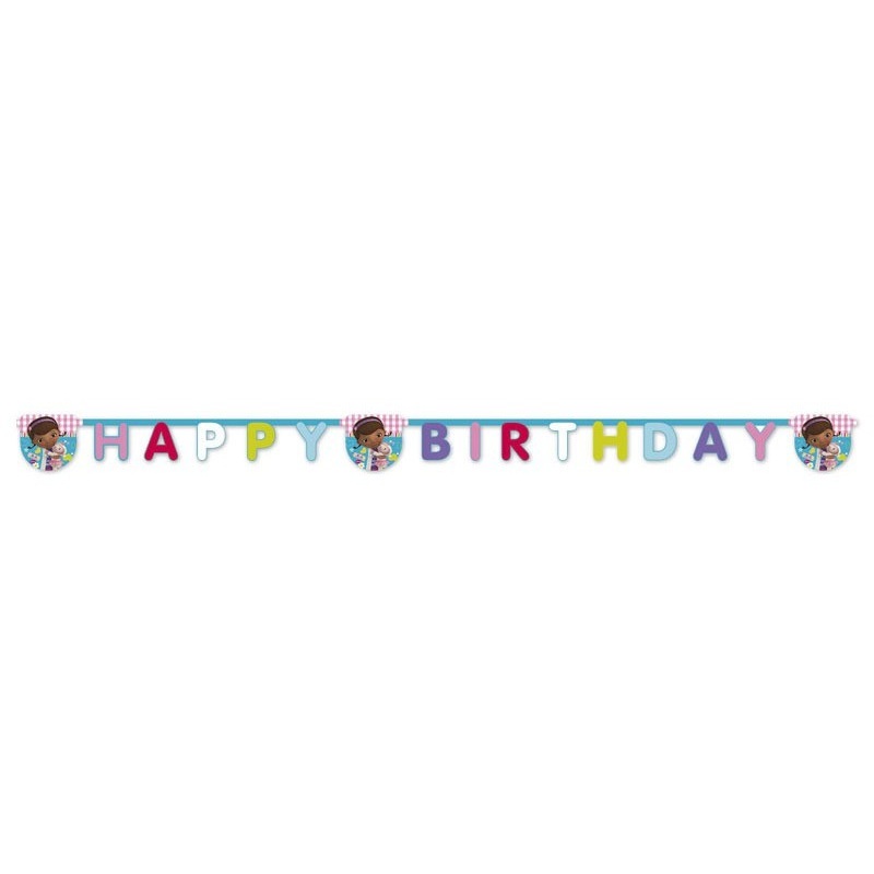 Doc McStuffins animal love garland 2.2m