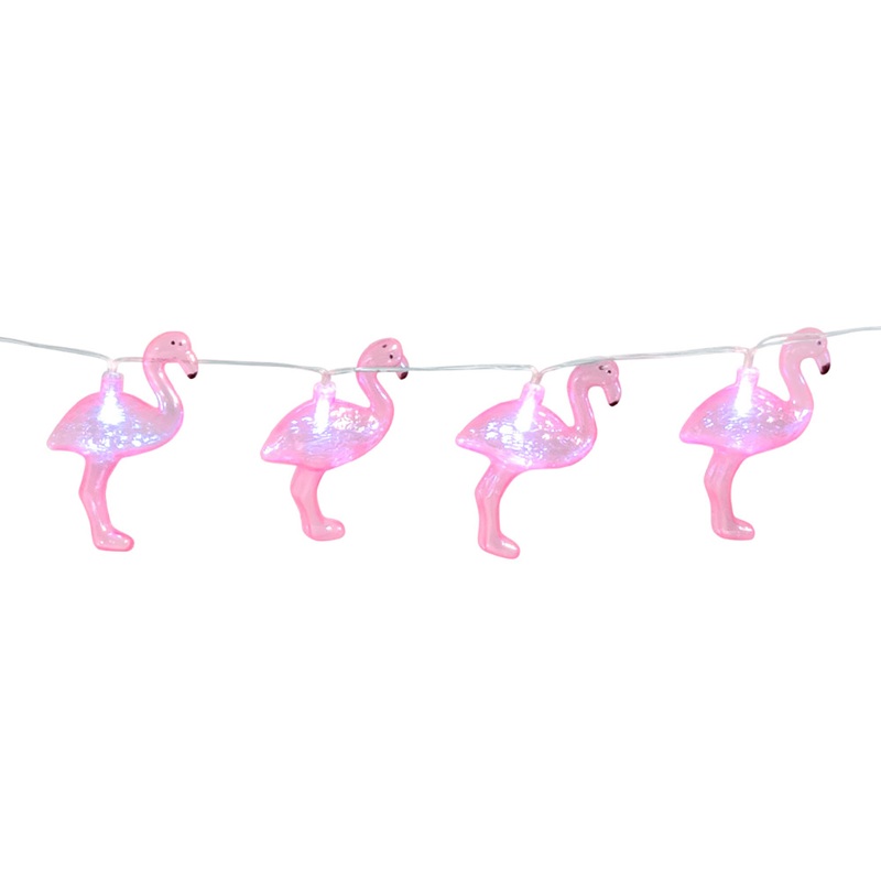 Flamingo LED light chain 140cm