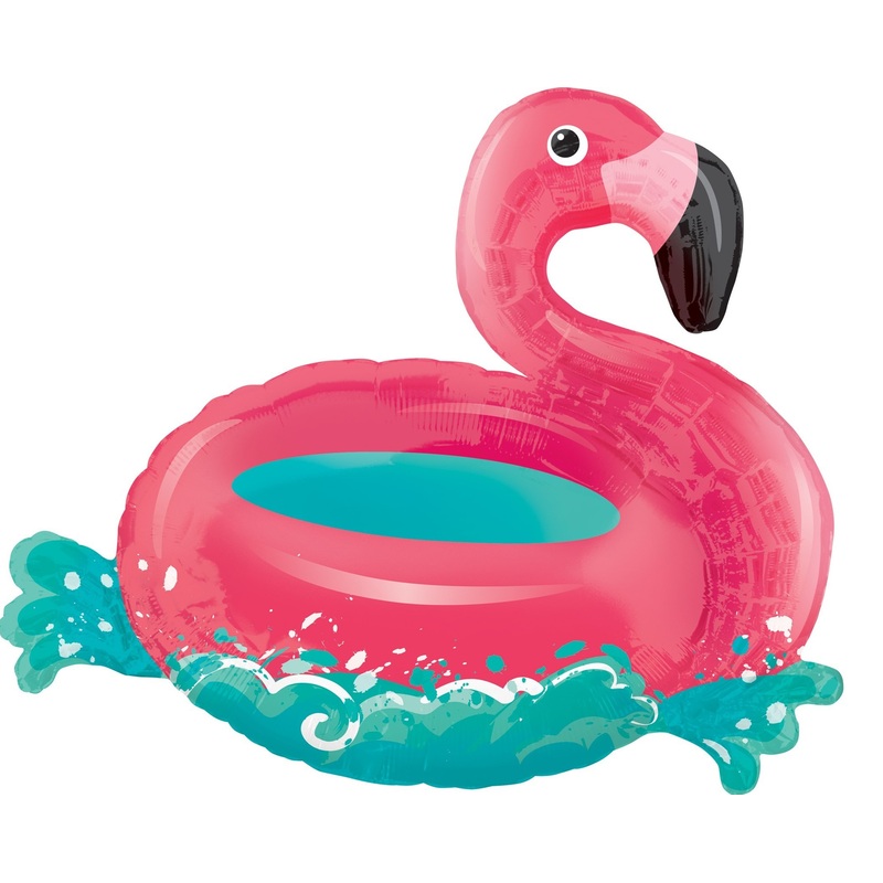 Flamingo Paradise balloon 76 x 68cm