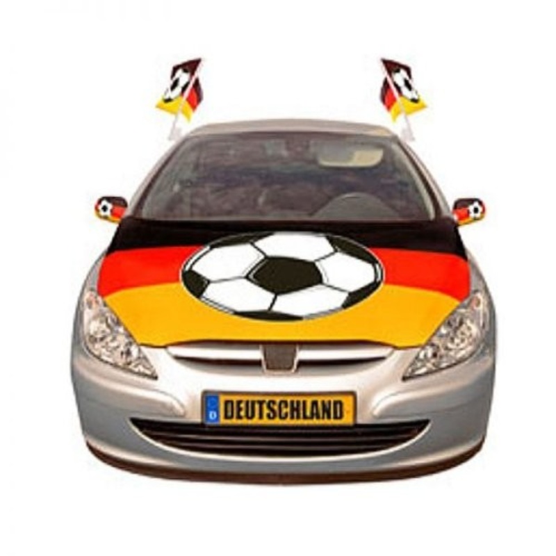 Germany football bonnet cover