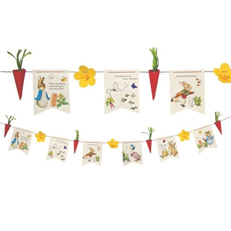 Peter rabbit garland 10m