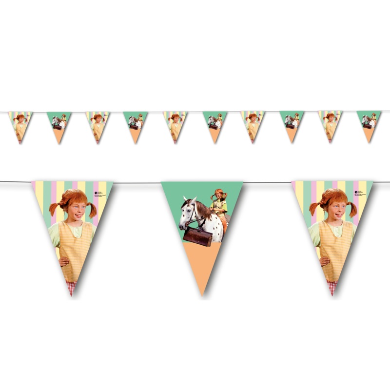 Pippi Longstocking pennant chain 3.5m