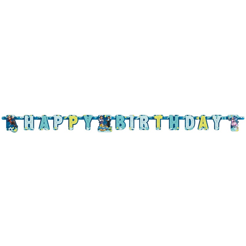 Playmobil Super 4 garland Happy Birthday 180cm