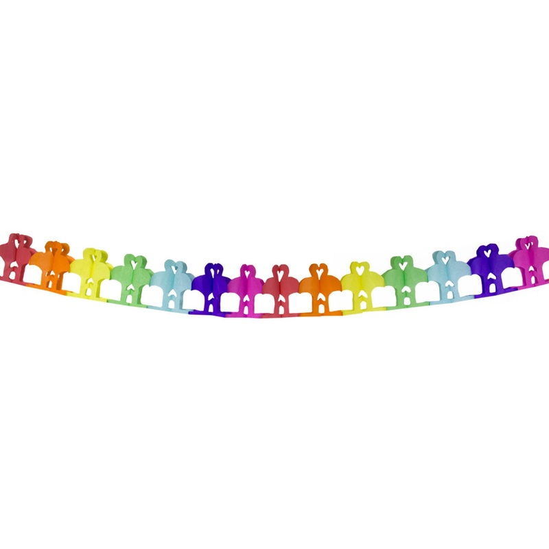 Surfer flamingo garland 6m