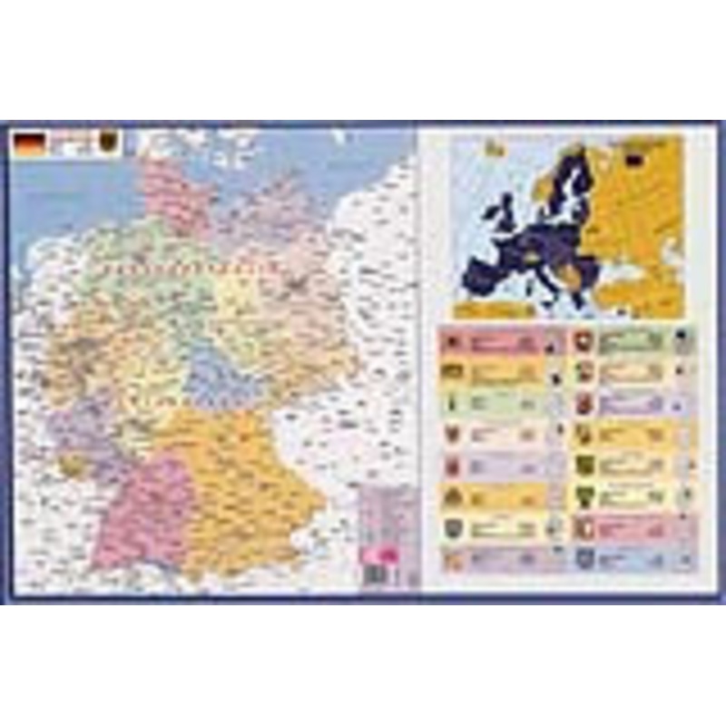 VELOFLEX Schreibunterlage Deutschland 40x60cm