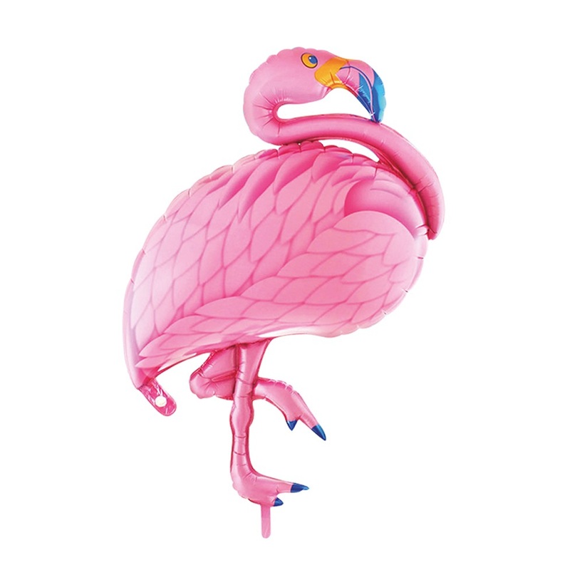 XL foil balloon Flamingo Party 91cm