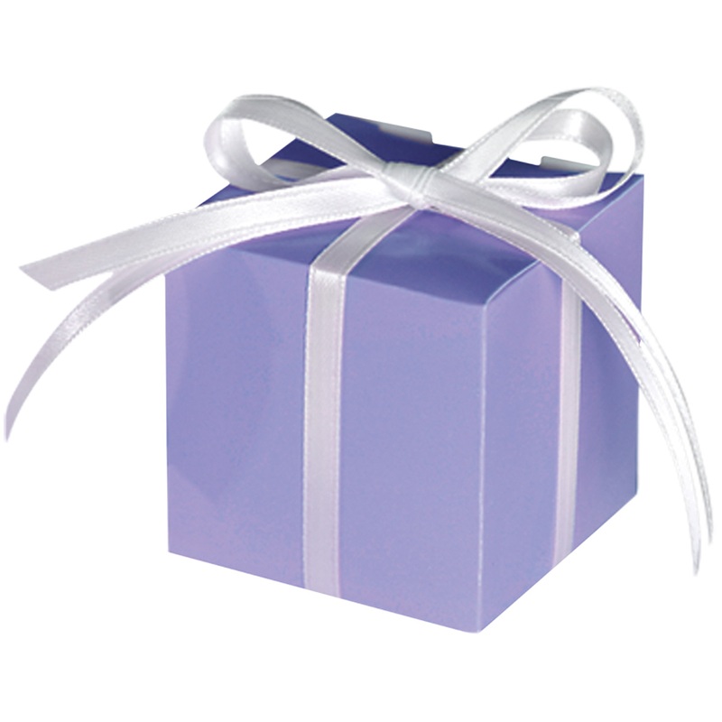 100 Tiffany Purple Gift Boxes