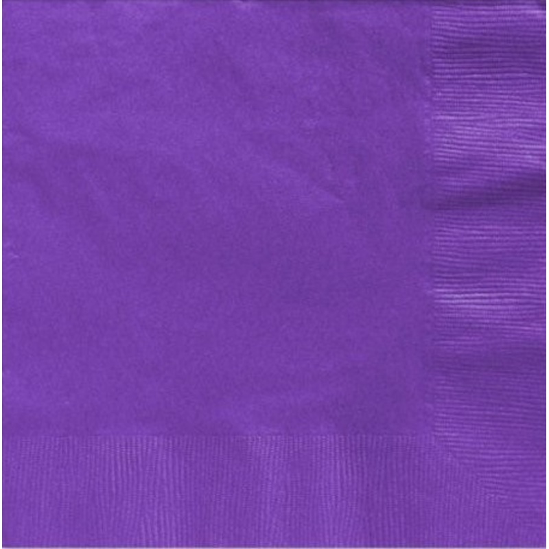 125 purple napkins Basel 25cm