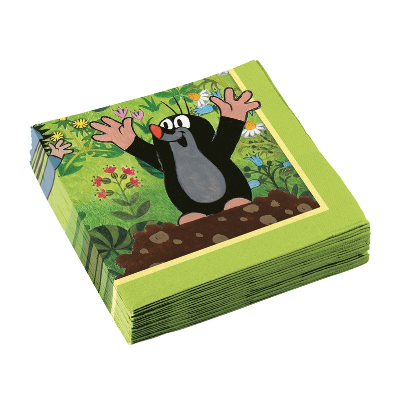 20 napkins the-little-mole 33cm