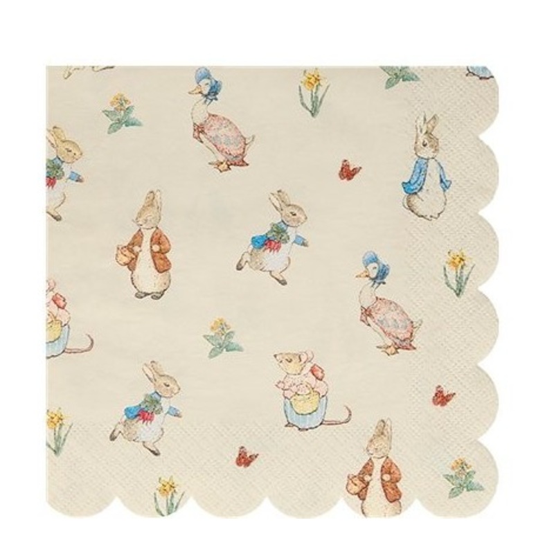 20 Peter Hase - napkins 25cm