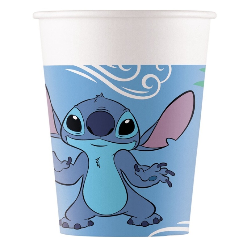 8 Stitch & Angel FSC paper cups 200ml