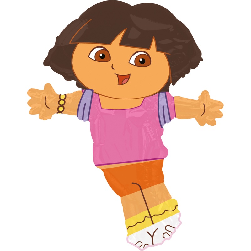 Flying Dora foil balloon
