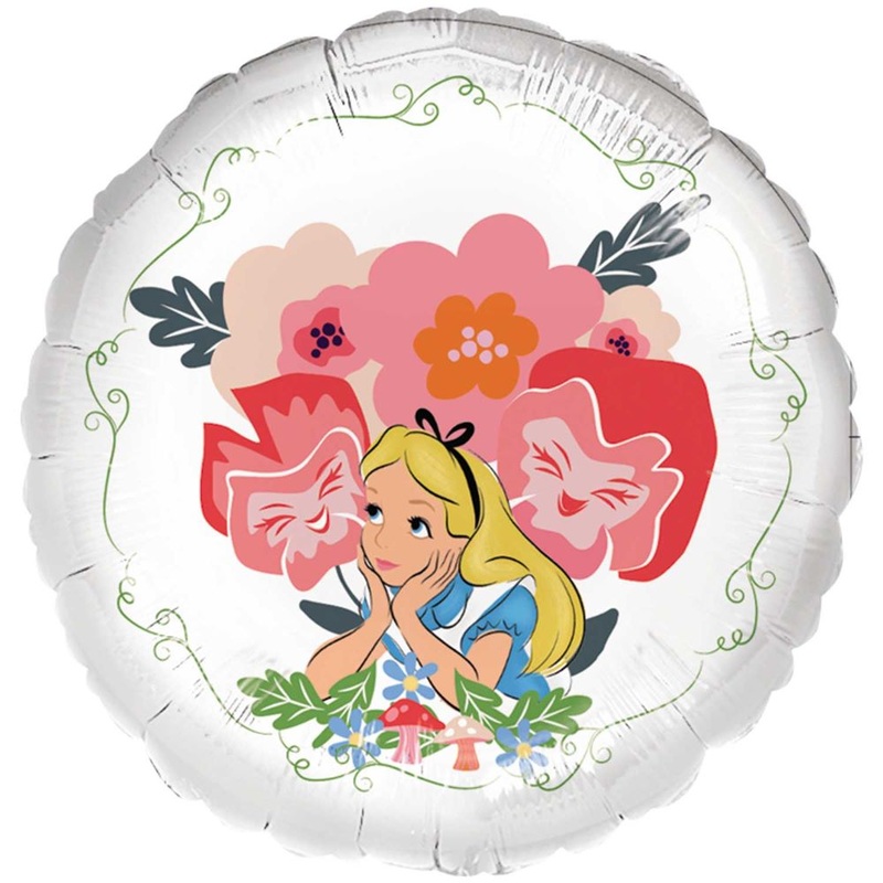 Foil balloon Alice in Wonderland 43cm