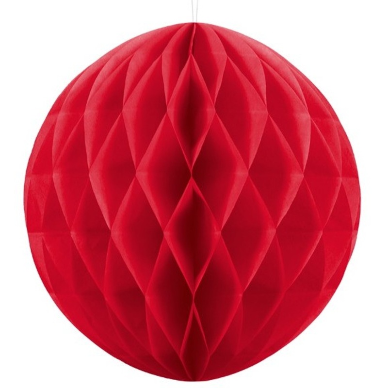 Honeycomb ball Lumina red 40cm