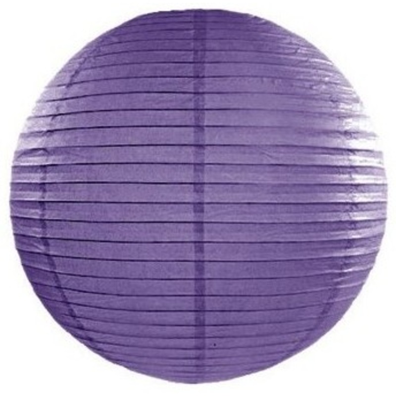 Lampion Lilly dark purple 25cm