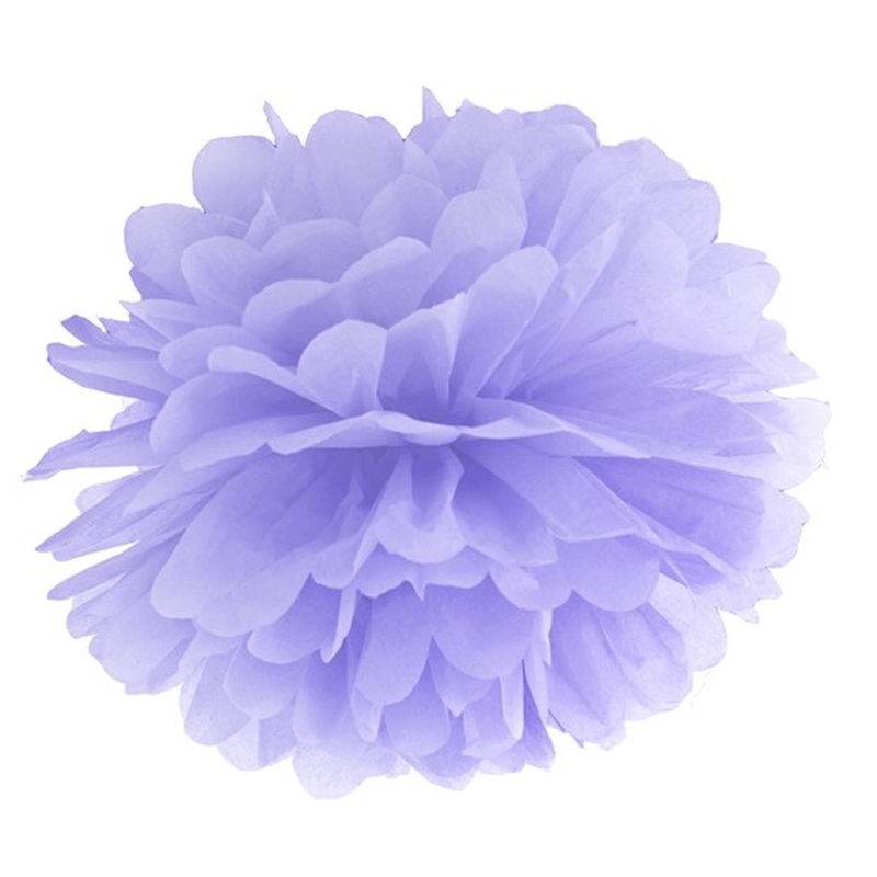 Pompon Romy lavender 35cm