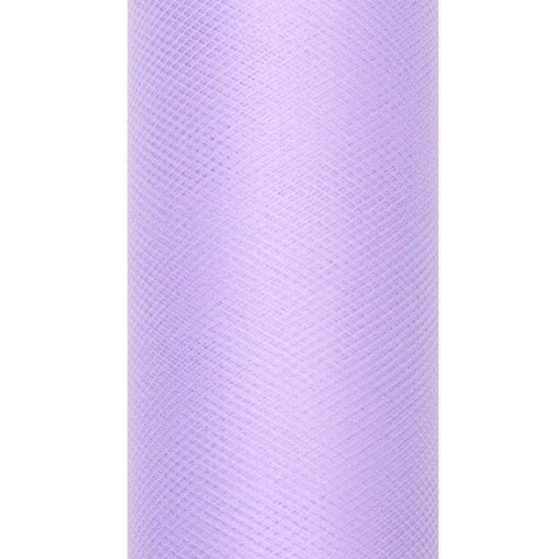 Tulle fabric Luna lavender 20m x 8cm