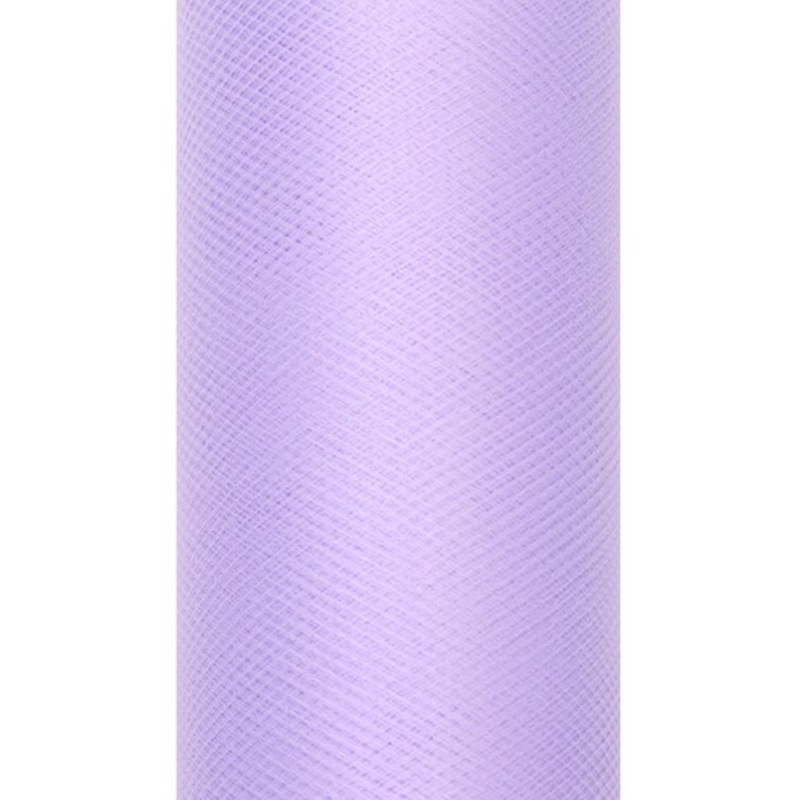 Tulle fabric Luna lavender 9m x 30cm