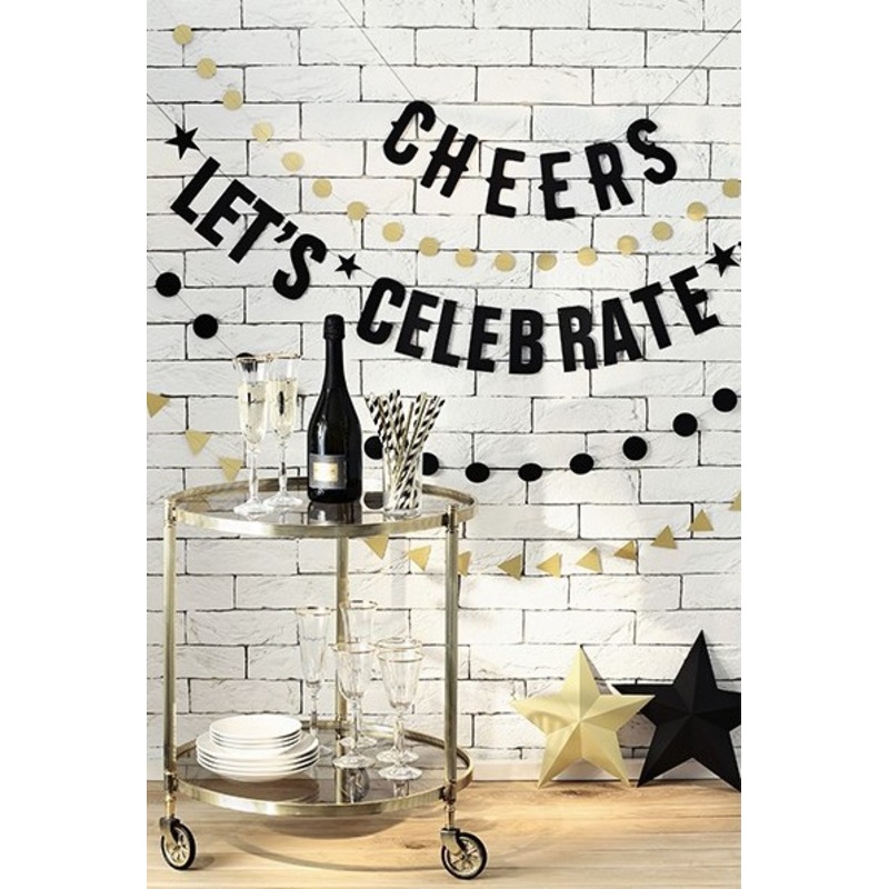 10 gold metallic paper straws 19.5cm