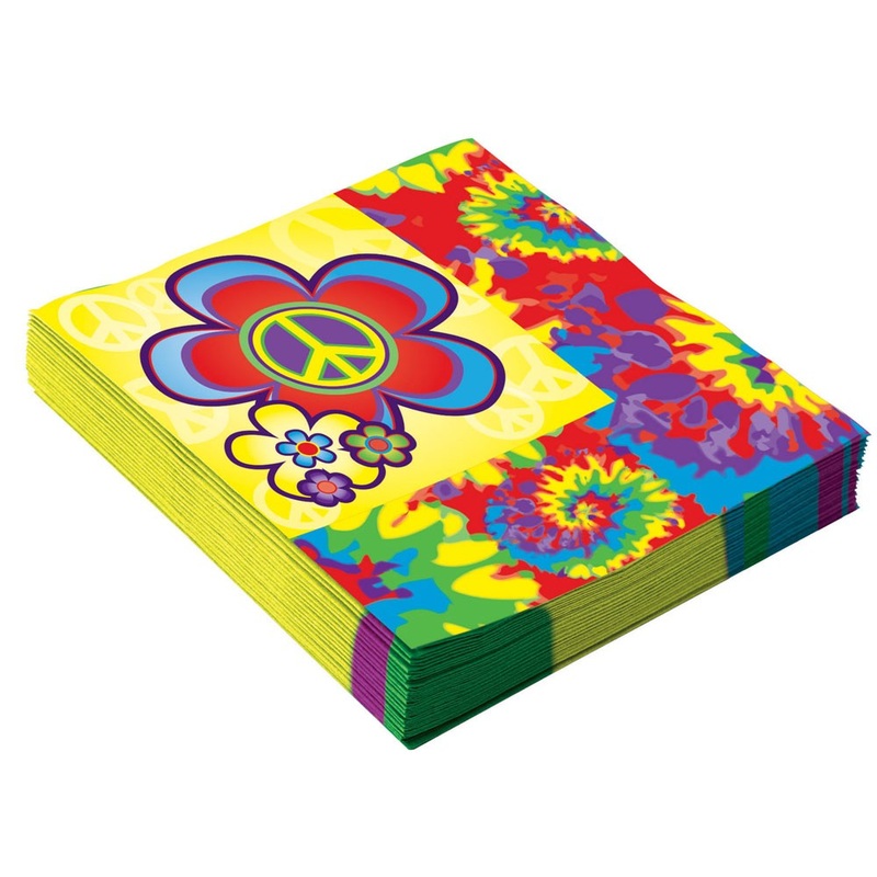 16 hip party napkins 13 x 13cm