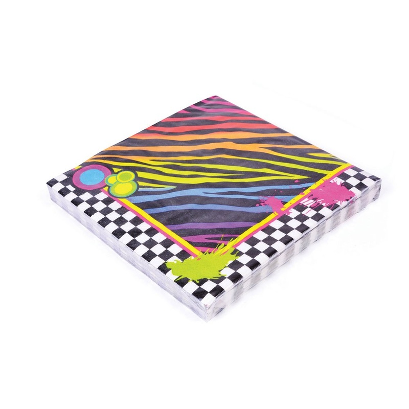 16 large 80s napkins