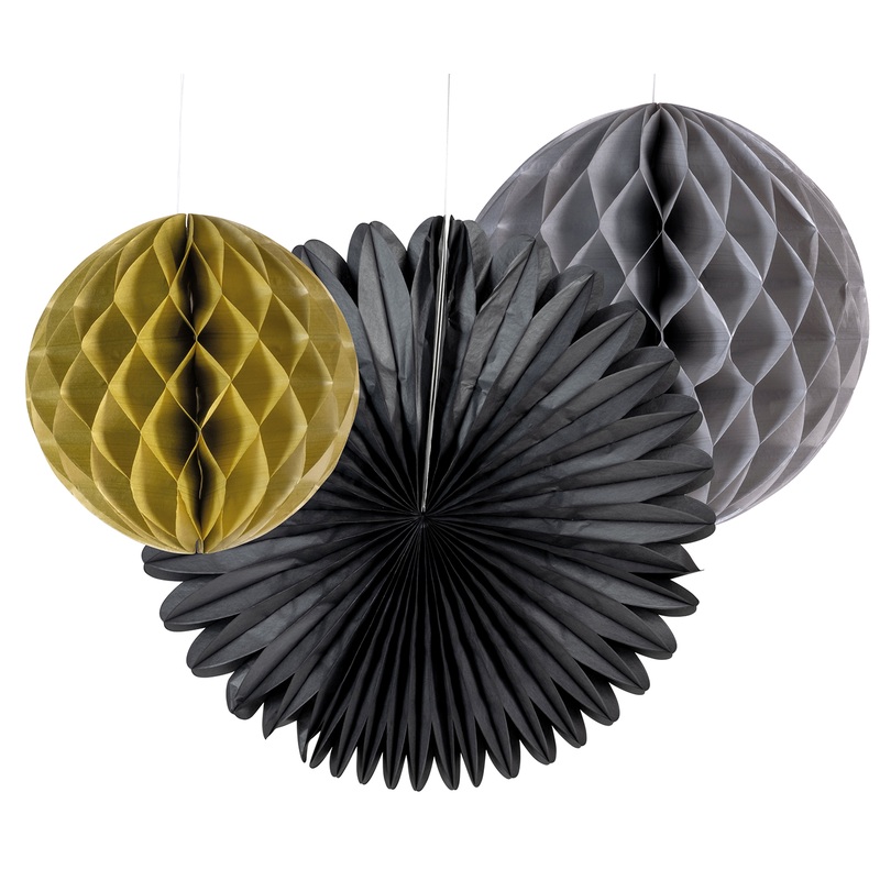 3 hanging decorations Elegance