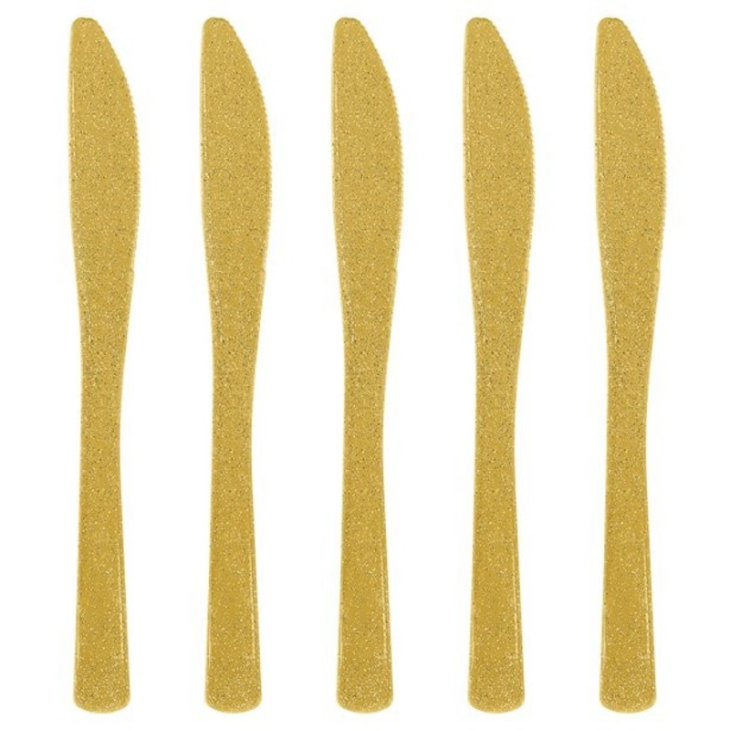 48 gold glittering premium knives Konstanz