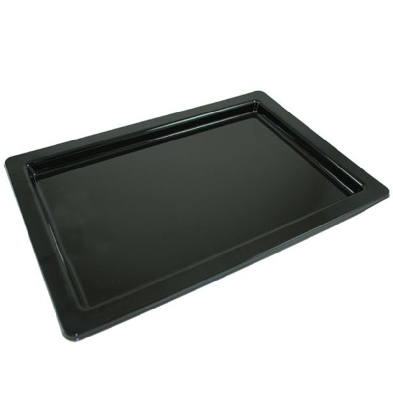 Black platter 46cm
