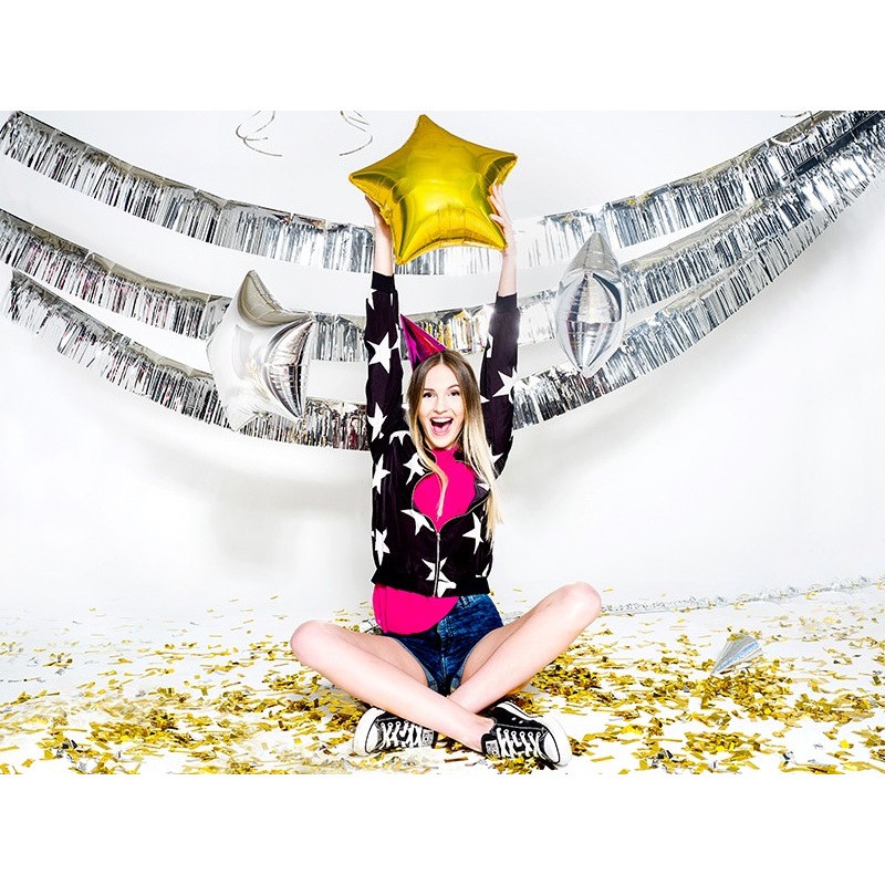 Foil Balloon Shiny Star Gold 48cm