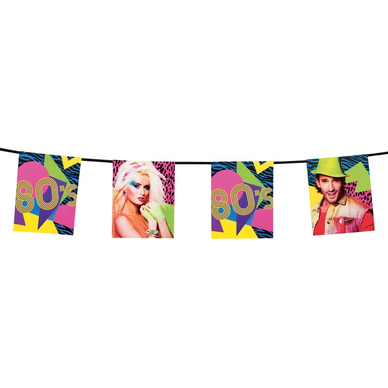 Funky 80s pennant chain 4m