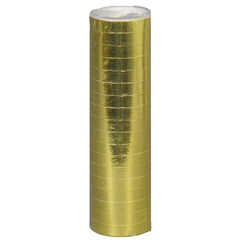 Gold moments streamers 4m