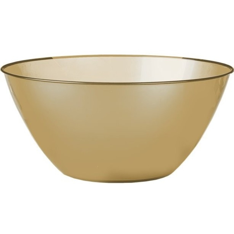 Golden serving bowl Basel 4.7l