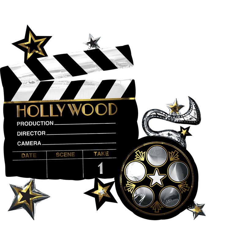 Hollywood foil balloon movie