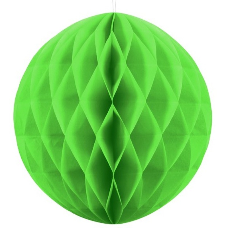 Honeycomb ball Lumina apple green 40cm