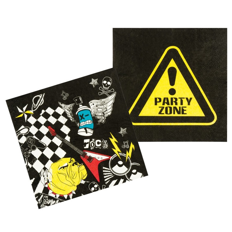 12 party zone napkins