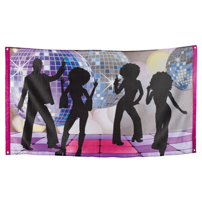 70s party banner 1.5mx 90cm