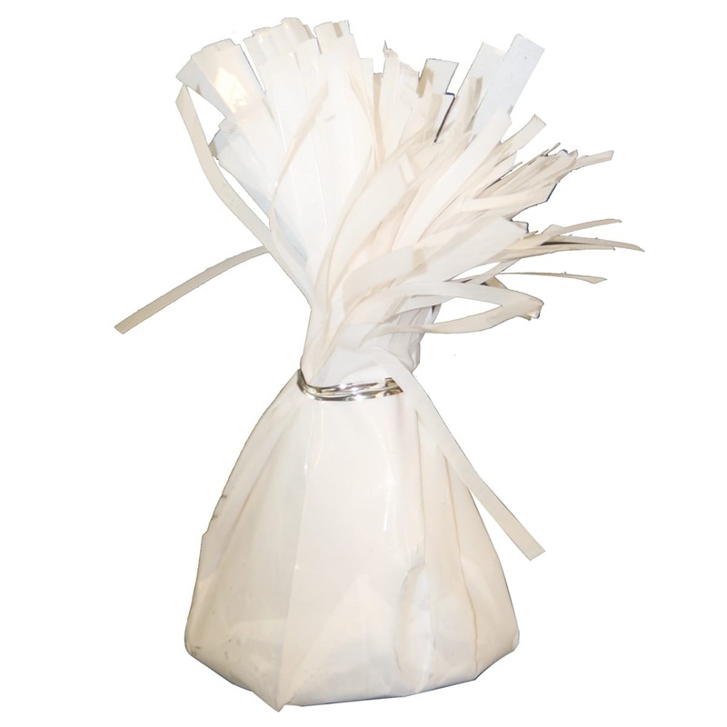 Balloon weight in white 150g