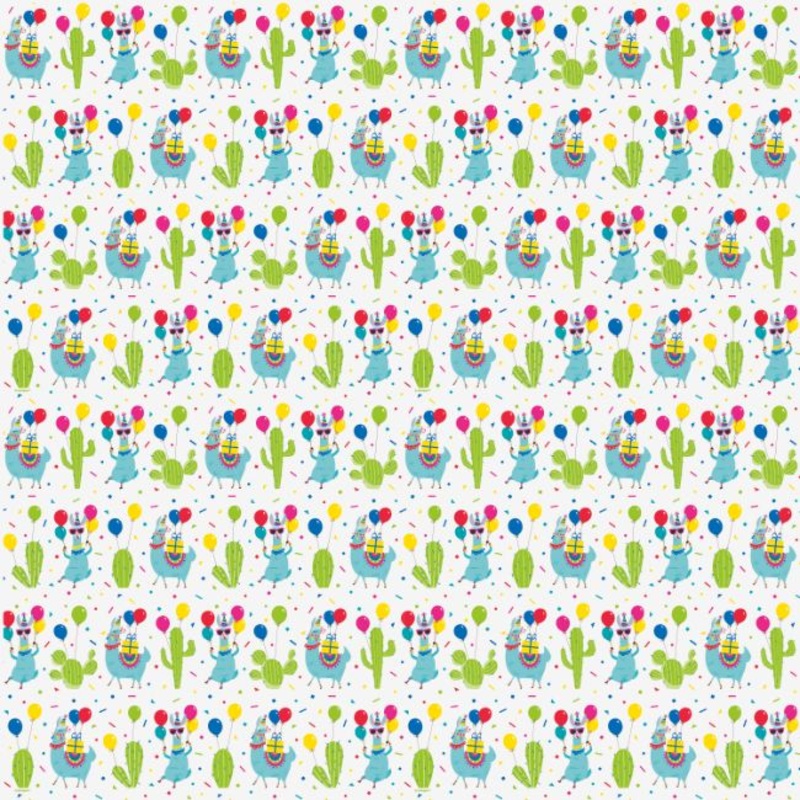 Gift wrap - Lama 1.52m x 76cm