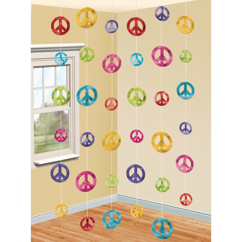 Groovy 60s hanging decoration 2.1m