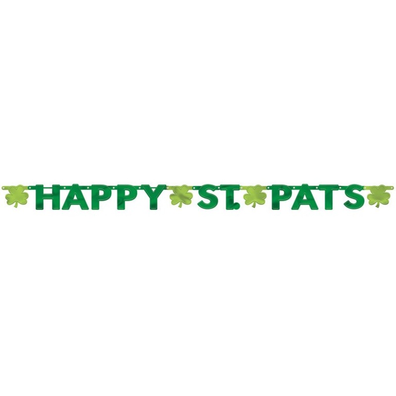 Happy St Pats garland 2.47m
