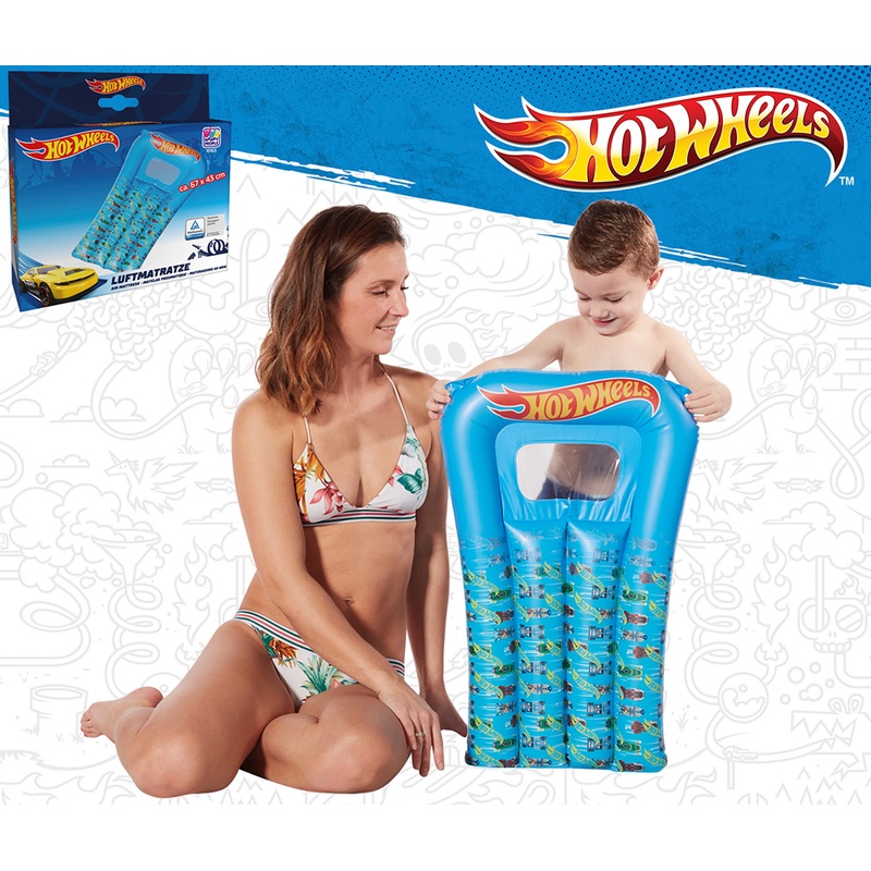 Hot Wheels children's air mattress 67x43cm