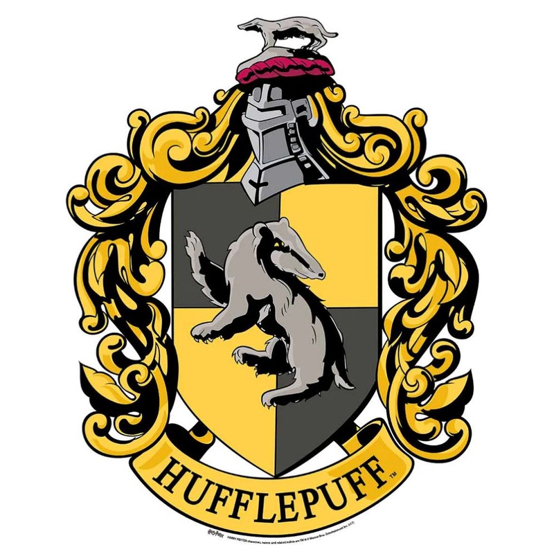 House Hufflepuff mural 61cm